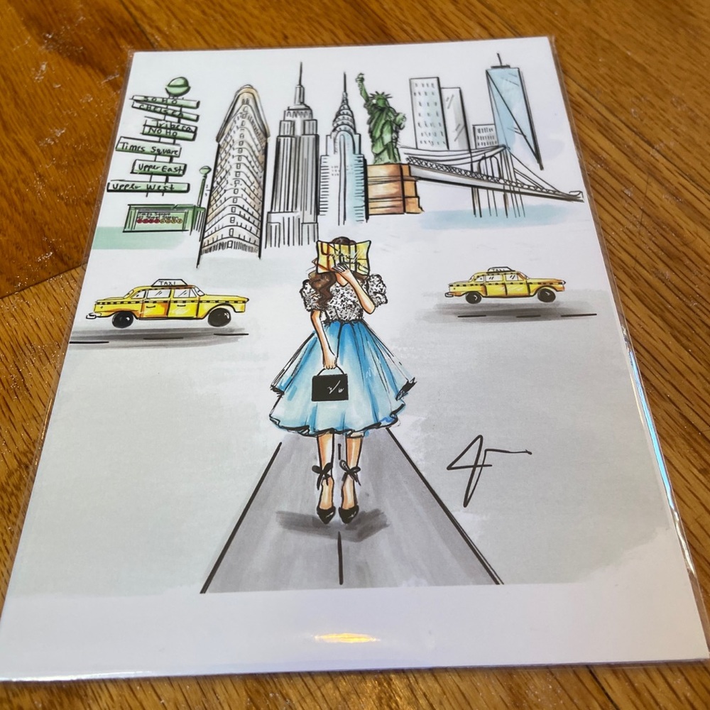 Melsy 5x7 print